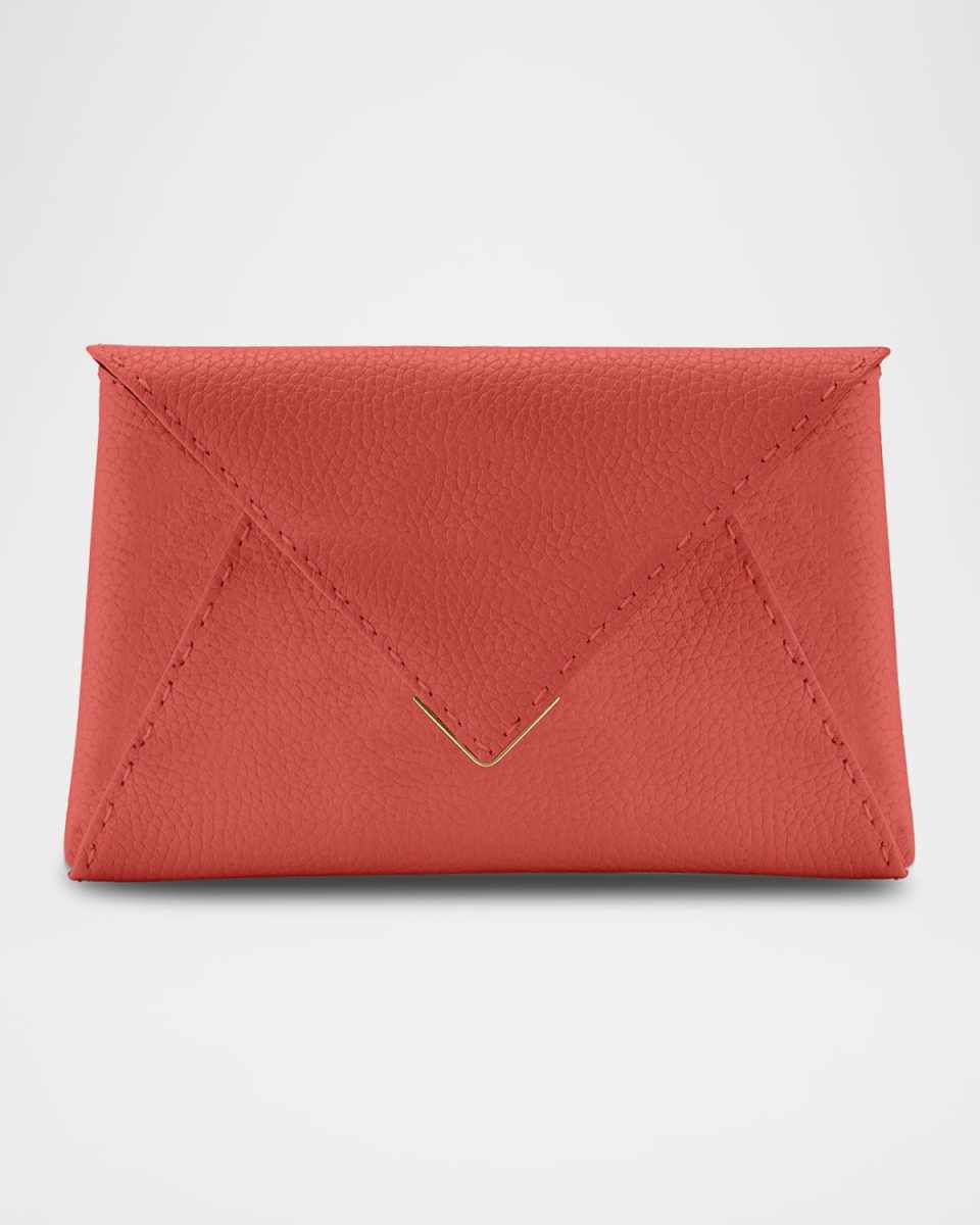 Lee Small Pouchet Leather Clutch Bag